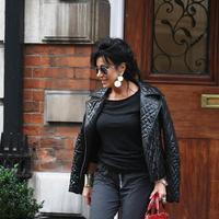 Nancy Dell'Olio is seen leaving a medical building on Harley Street | Picture 101288